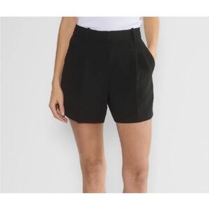 Wilfred Black Pleated Shorts - Size 12 Large